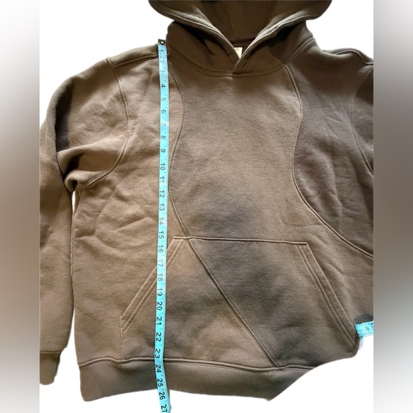 Alo yoga Make Waves Hoodie espresso tonal medium - Picture 9 of 13